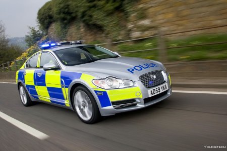 Европейские полицейские машины