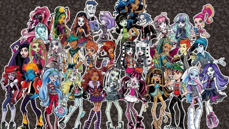 Герои мультика Монстер Хай