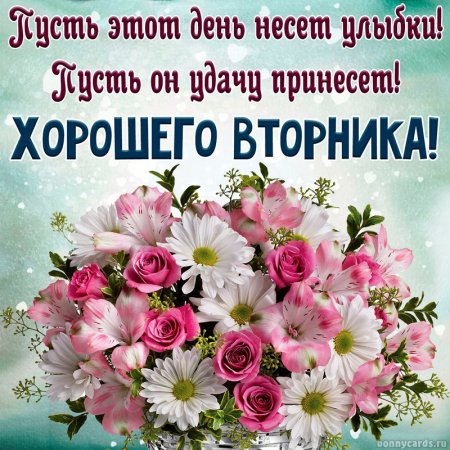 Поздравления со вторником
