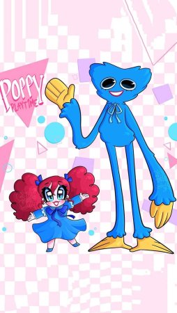 Кукла Поппи из игры Poppy Playtime