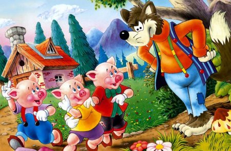 Три поросёнка мультфильм