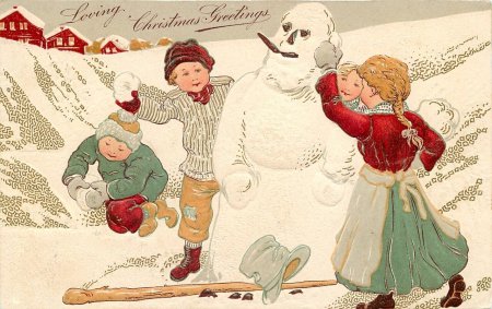 Новогодние открытки ретро