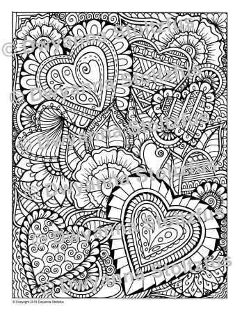 Раскраска антистресс для взрослых
