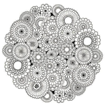 Раскраска антистресс