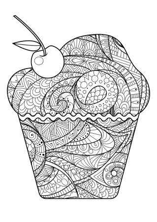 Раскраски сложные