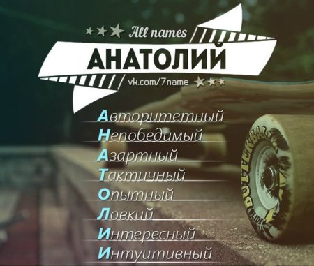 С днём рождения мужчине Толик