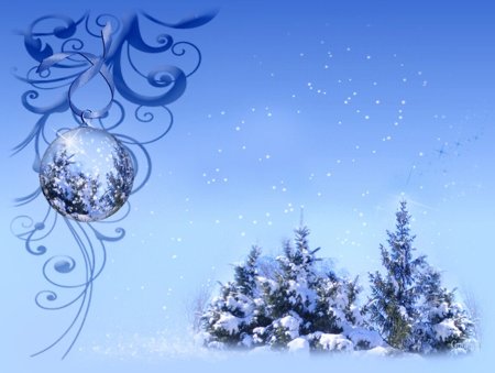 Новогодний фон для открытки