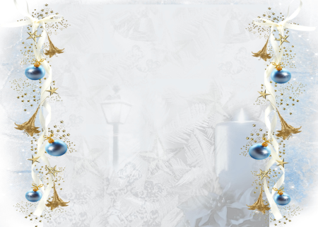 Нежный новогодний фон