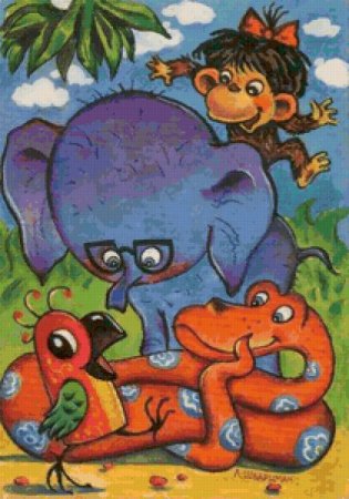 Григорий Остер 38 попугаев мультфильм