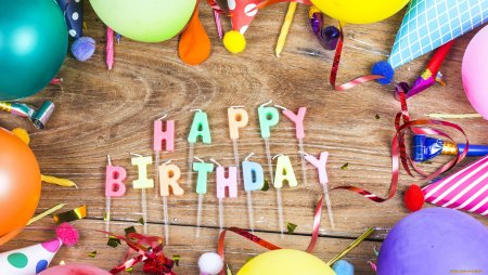 Шары с днем рождения