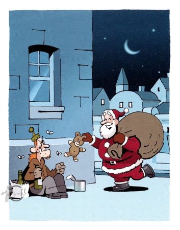 Новогодний черный юмор