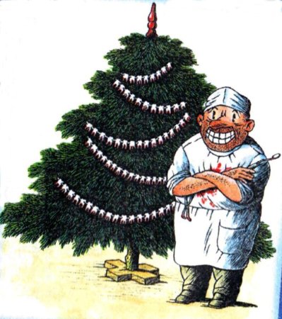 Новогодняя елка юмор