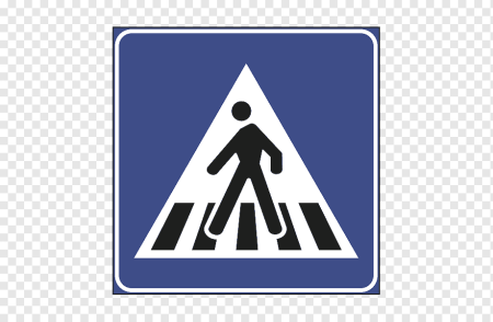 Дорожный знак Зебра