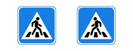 Знаки дорожного движения пешеходный переход