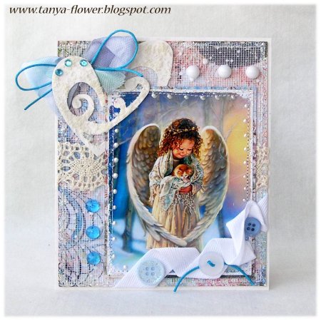 Открытки на Рождество Скрапбукинг