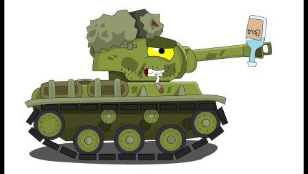 Мультики про танки HOMEANIMATIONS кв 44