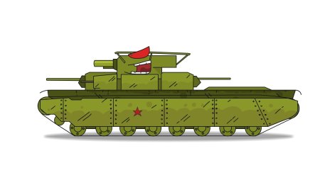 Мультики про танки Геранд т-35