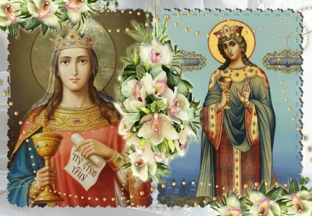 Великомученица Варвара моли Бога