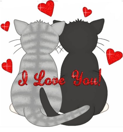 Анимашки про любовь прикольные