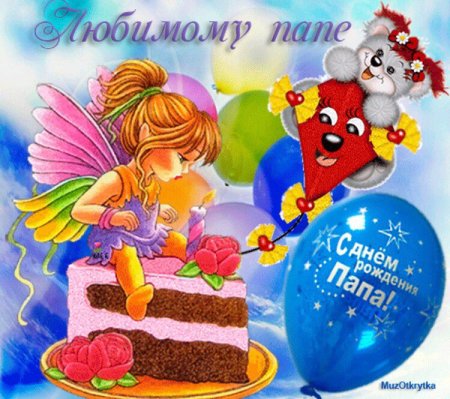Поздравления с днём рождения папе