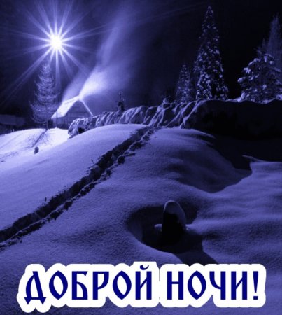 Спокойной зимней ночи