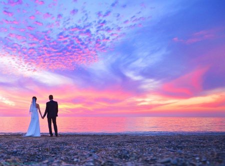 Свадьба на берегу моря