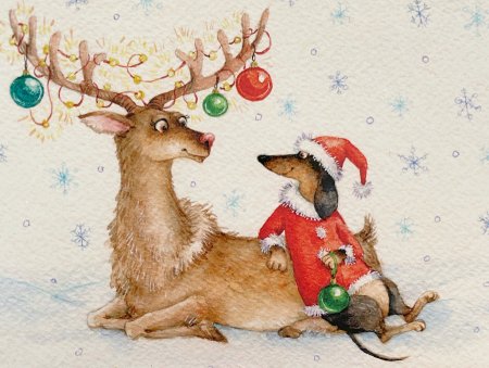 Инга Измайлова таксы новый год