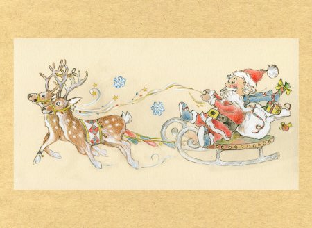 Стильные новогодние открытки