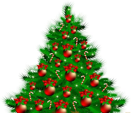 Нарисовать елку новогоднюю