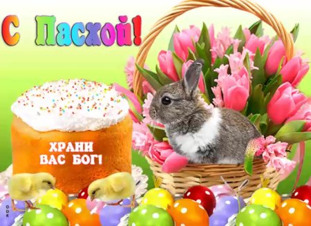 Поздравление с католической Пасхой