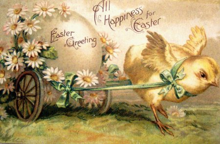 Старинные Винтажные открытки Пасха