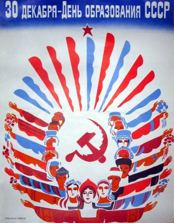 Плакат советские Республики