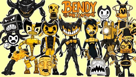 Bendy and the Ink Machine персонажи из игры
