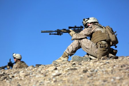 Снайпер морской пехоты США