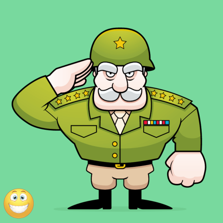 Генерал мультяшный