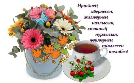 Пожелание хорошего дня на татарском языке
