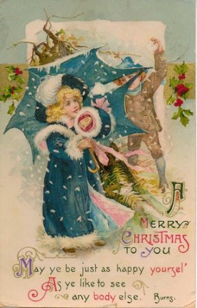 Сочельник старые открытки