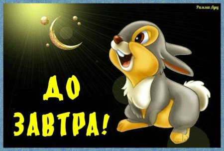 Спокойной ночи до завтра