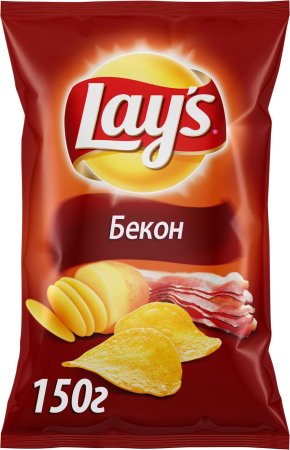 Чипсы Лейс бекон 81г