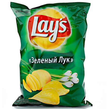 Чипсы lay's зеленый лук, 90 г