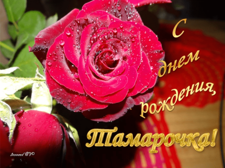 С днём рождения Тамара