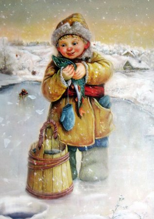 Людмила Романова художник открытки