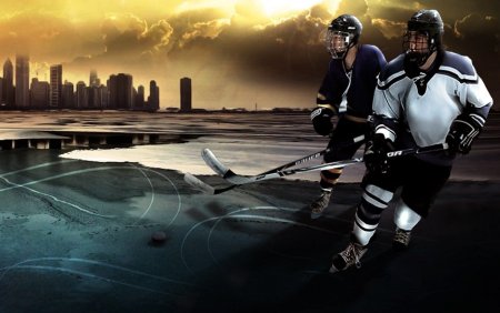 Фотообои хоккей