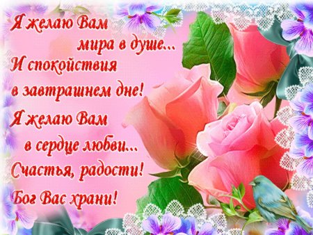 Стихи с пожеланием здоровья счастья и добра