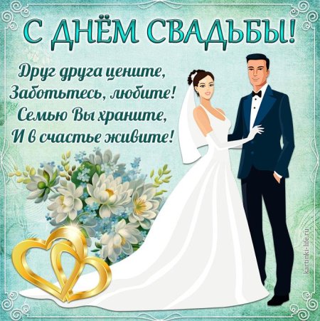 Поздравления наисвадьбу