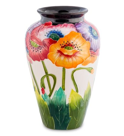 BS- 32 ваза Blue Sky "маки"