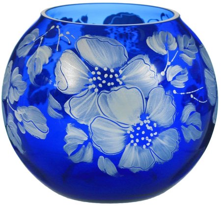 Ваза Энжой Блю 102,5 мм