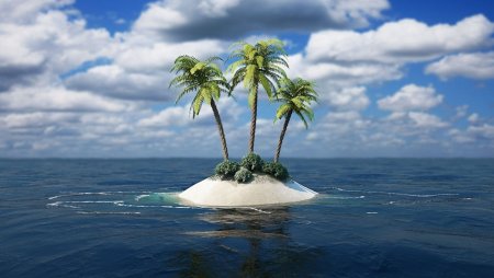 Необитаемые острова Карибского моря