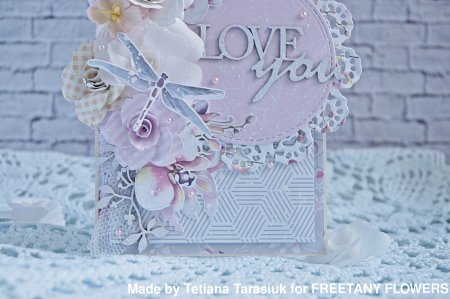 Открытка Love 8 x 6 см