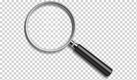 Лупа прозрачная